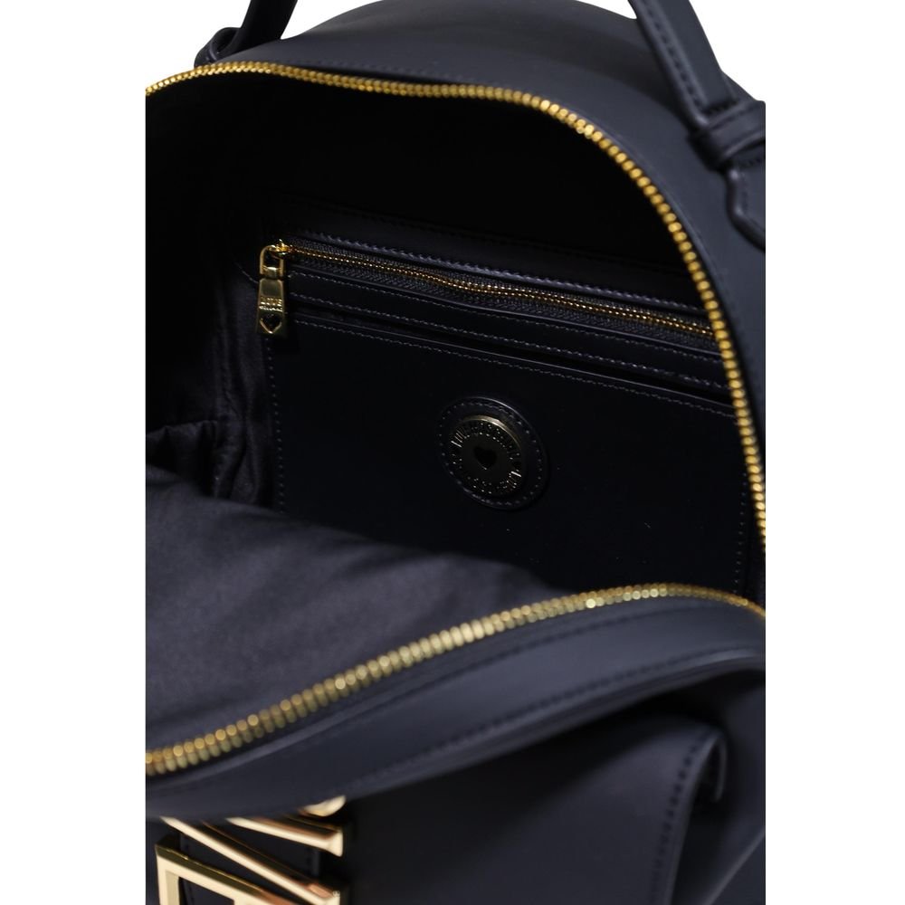 Love Moschino Black Polyethylene Backpack - Image 5