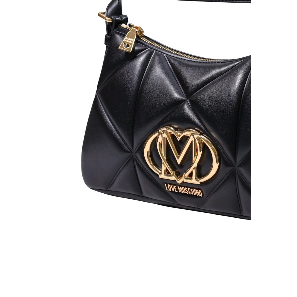 Love Moschino Black Polyethylene Handbag - Image 4