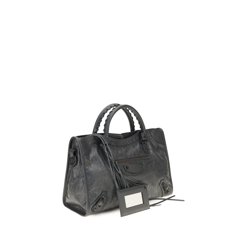 Balenciaga Gray Lamb Ovis Aries Shoulder Bag - Image 2