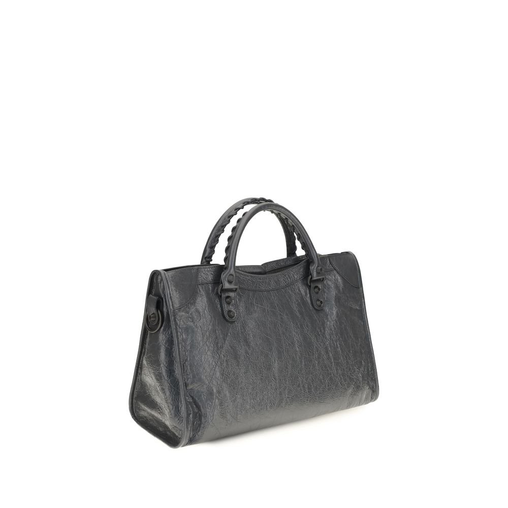 Balenciaga Gray Lamb Ovis Aries Shoulder Bag - Image 3