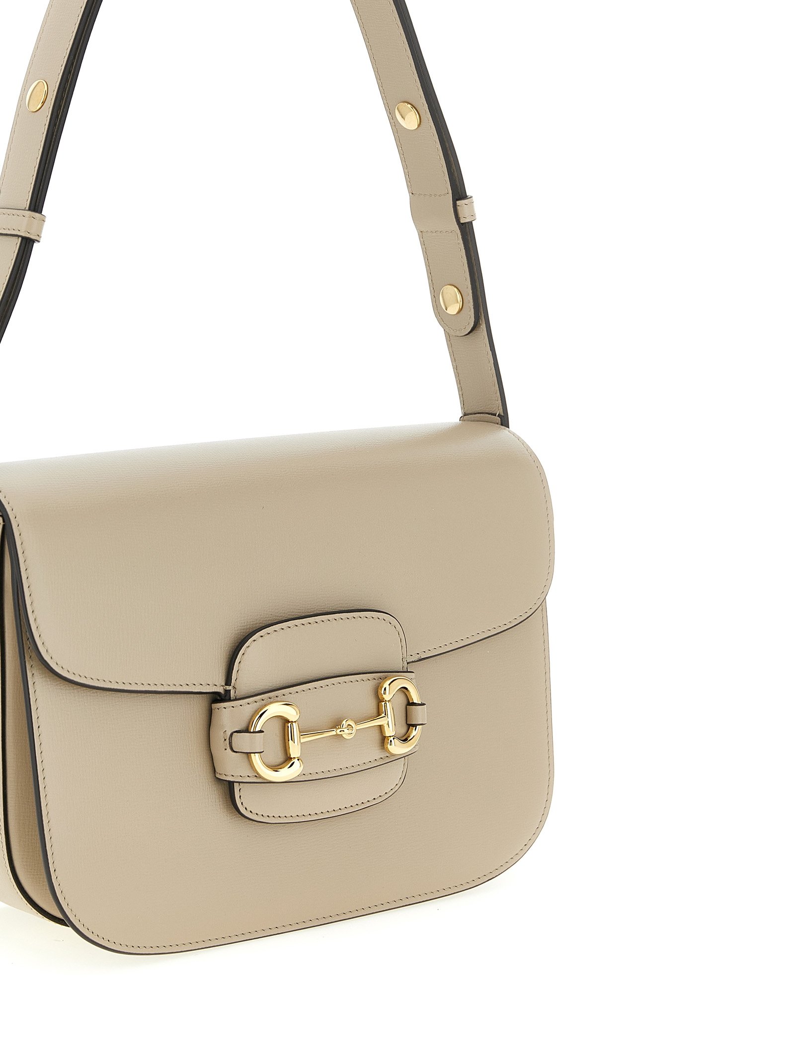 Gucci Beige Calfskin Shoulder Bag - Image 3
