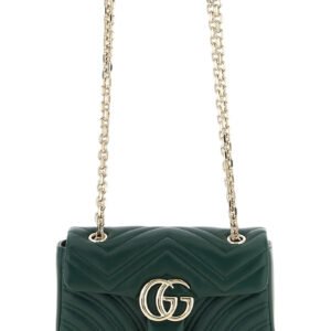 Gucci Bicolor Lamb Leather Shoulder Bag
