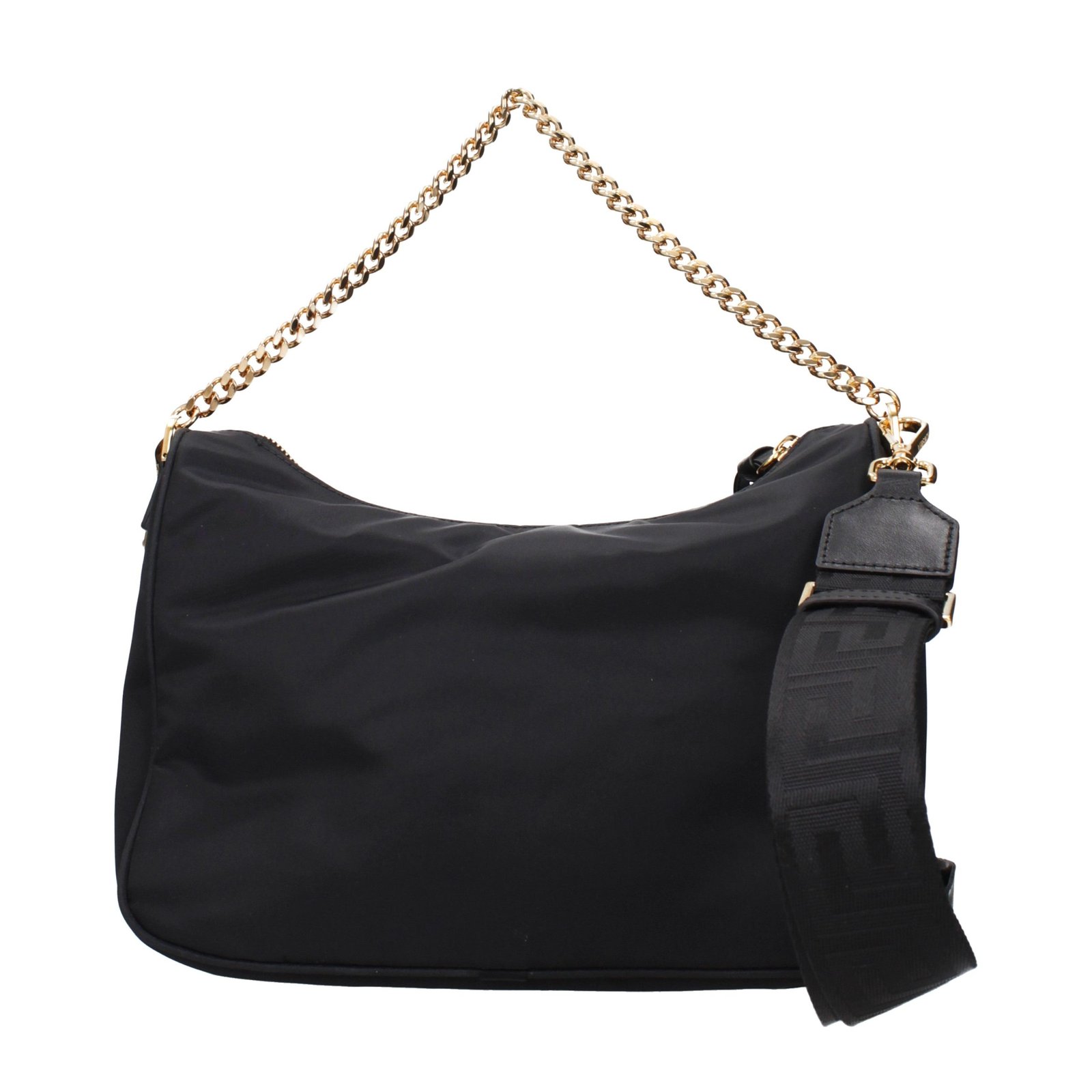 Versace Black Fabric Handbag - Image 3