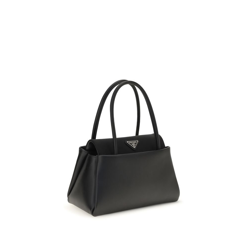 Prada Black Calf Leather Bos Taurus Handbag - Image 2