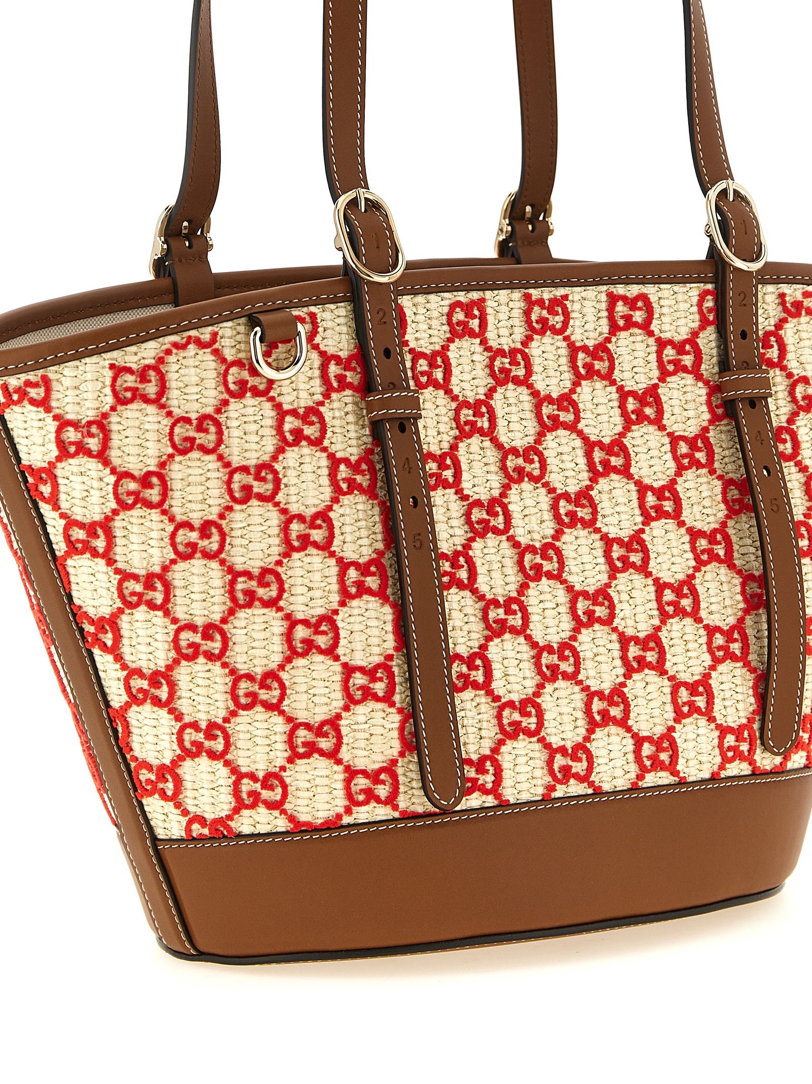 Gucci Multicolor Cotton Tote Bag - Image 3