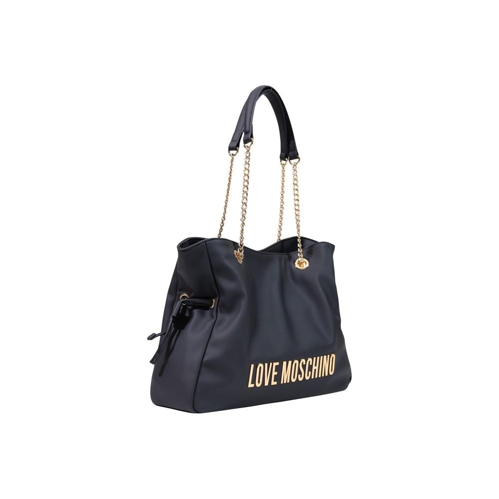 Love Moschino Black Polyester Handbag - Image 2