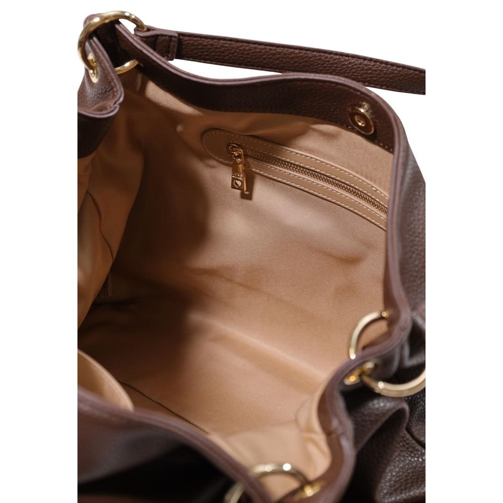 Love Moschino Brown Polyethylene Handbag - Image 5
