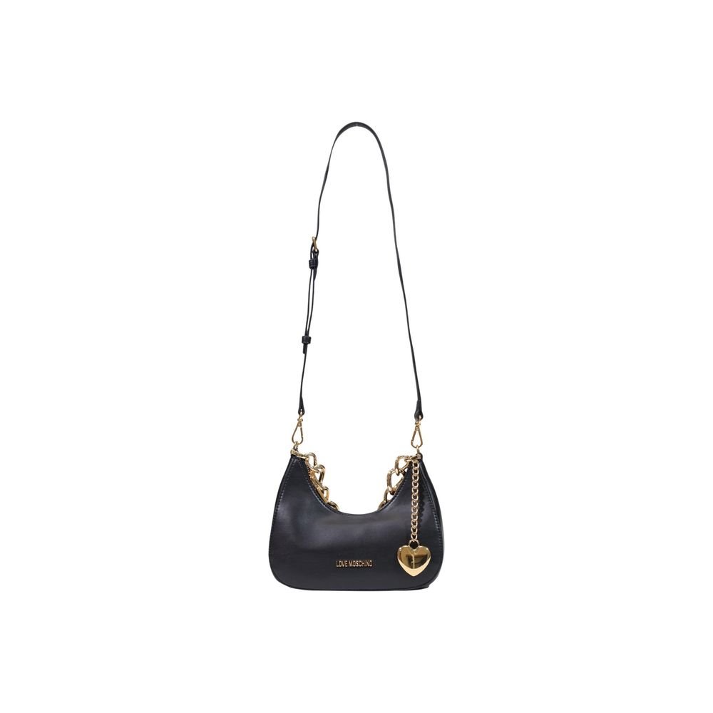 Love Moschino Black Polyester Handbag - Image 4