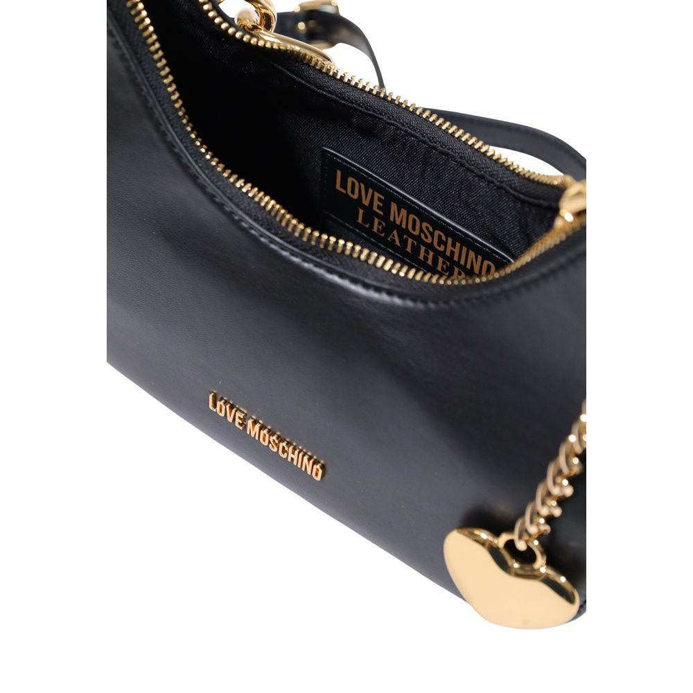 Love Moschino Black Polyester Handbag - Image 5