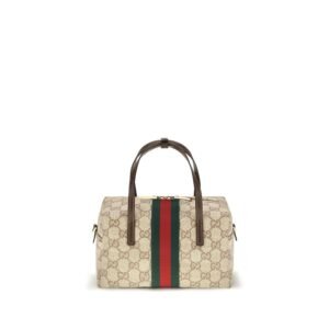 Gucci Beige Fabric Handbag