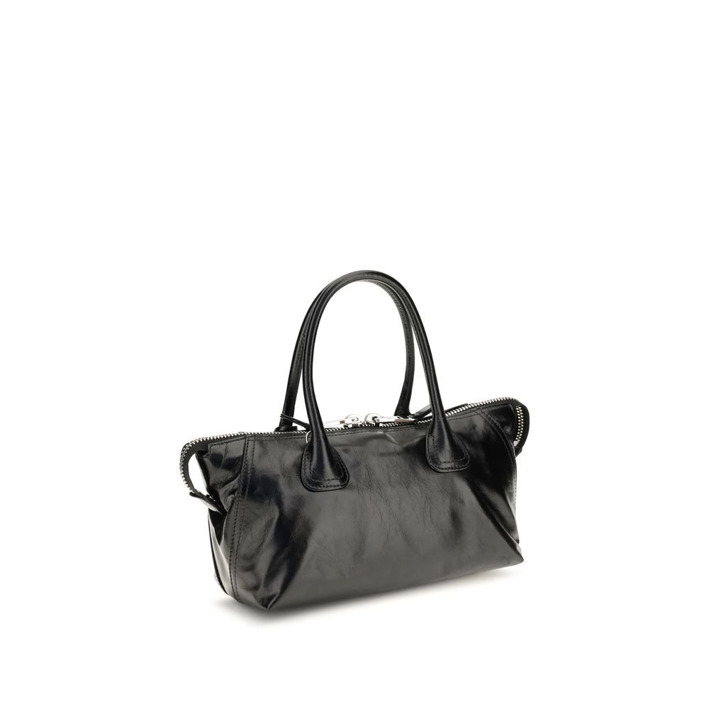 Miu Miu Black Calf Leather Bos Taurus Handbag - Image 3