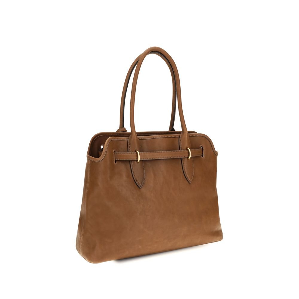 Miu Miu Brown Calf Leather Bos Taurus Shoulder Bag - Image 3