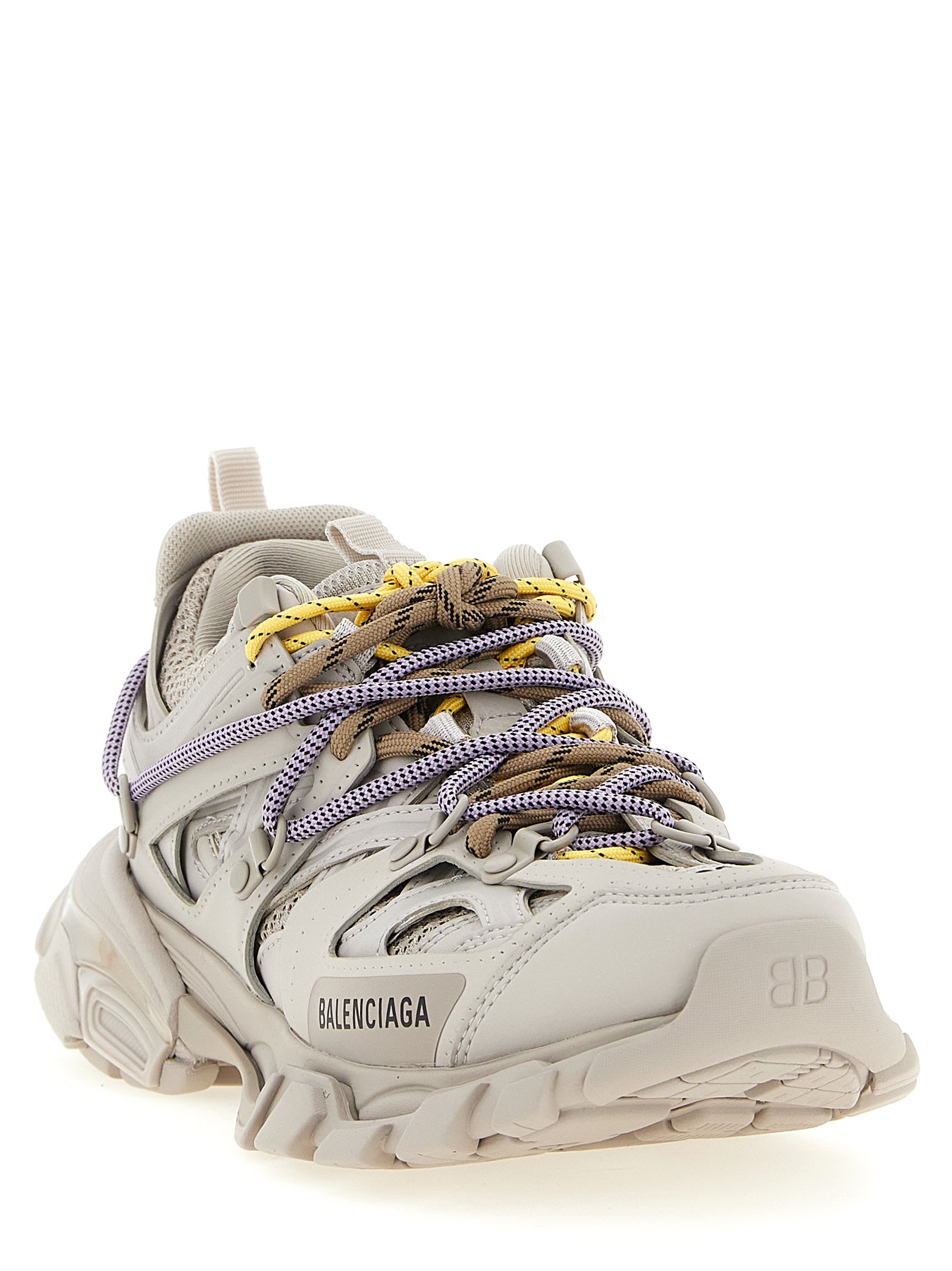 Balenciaga Gray Polyethylene Athletic Sneakers - Image 2