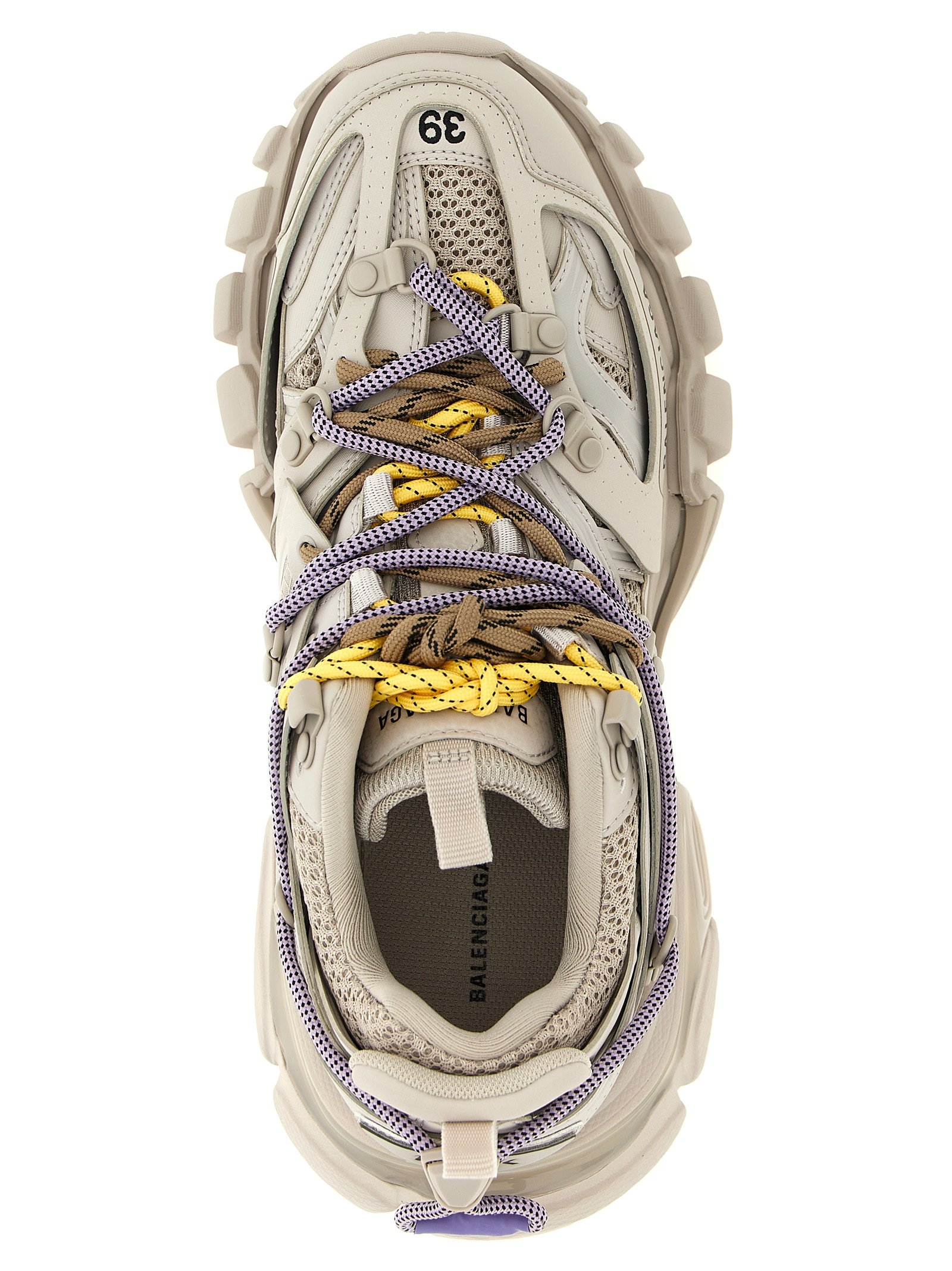 Balenciaga Gray Polyethylene Athletic Sneakers - Image 4