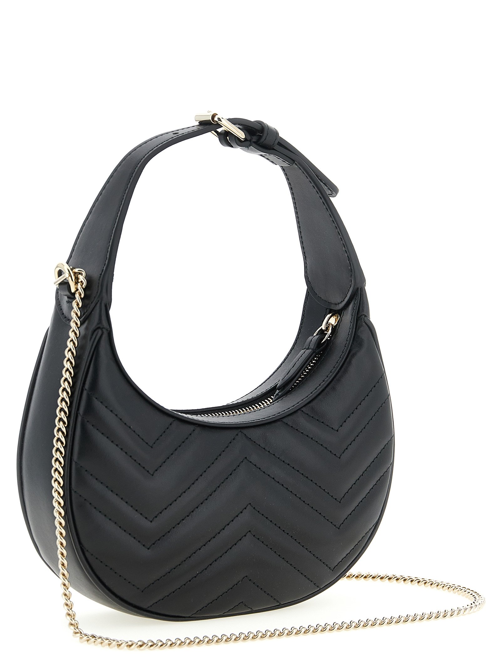 Gucci Black Calfskin Shoulder Bag - Image 2
