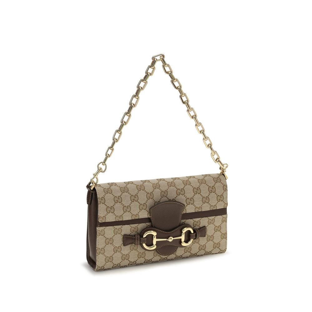 Gucci Beige Fabric Shoulder Bag - Image 2