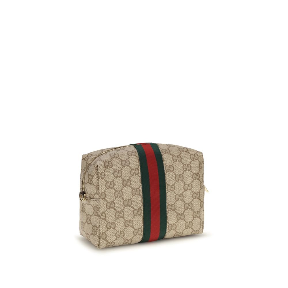 Gucci Beige Fabric Shoulder Bag - Image 3