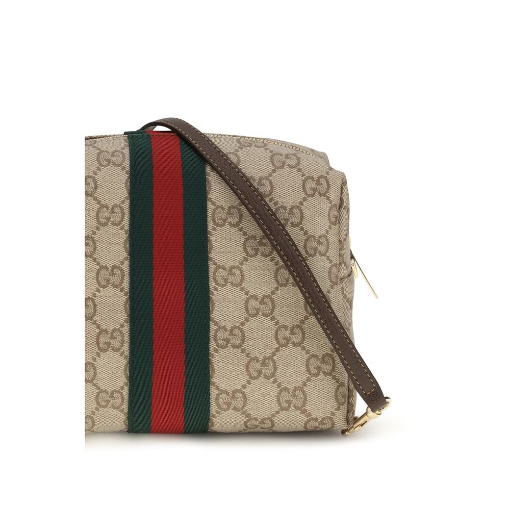 Gucci Beige Fabric Shoulder Bag - Image 4