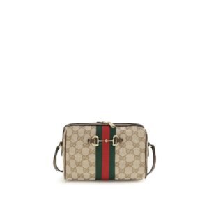 Gucci Beige Fabric Shoulder Bag