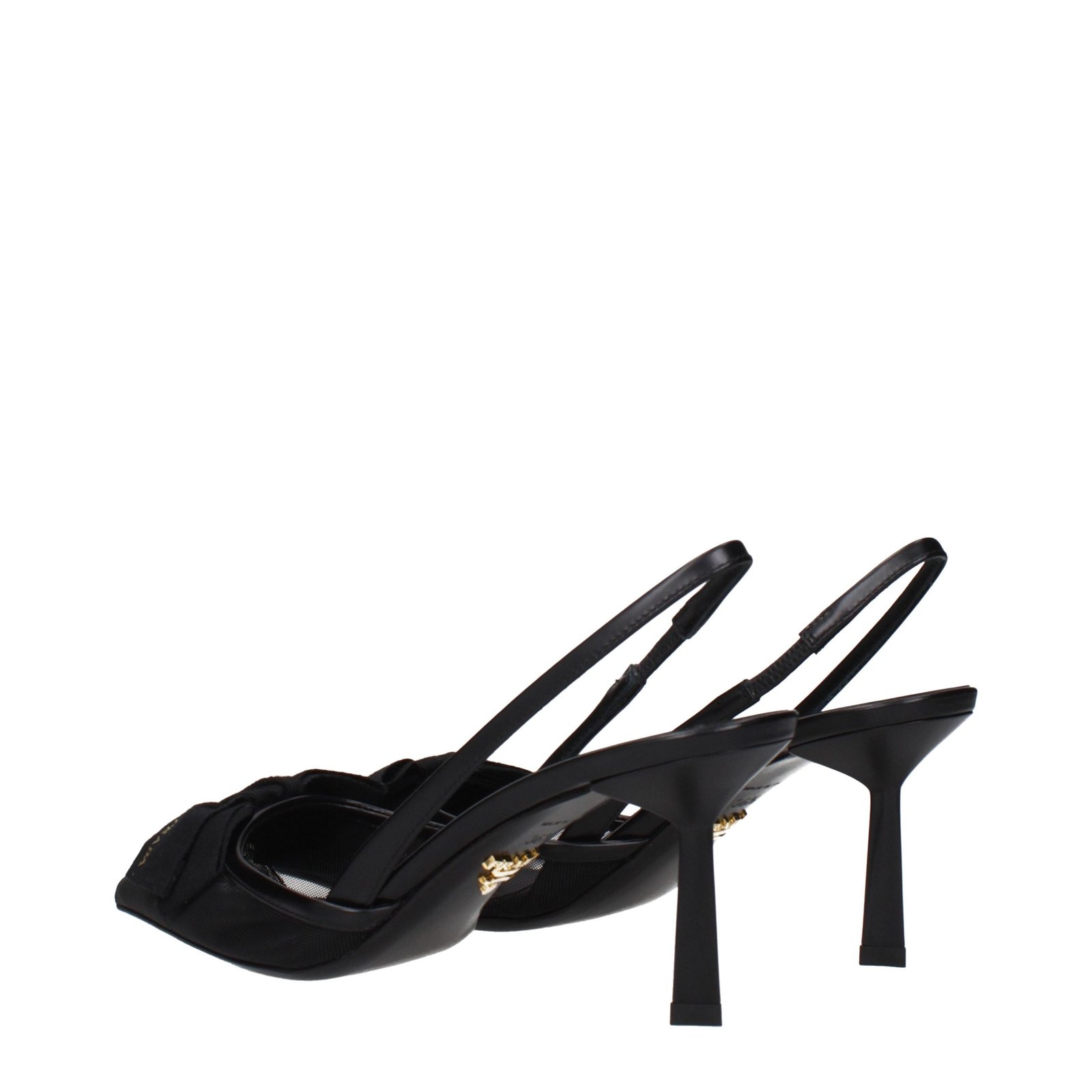Prada Black Fibres High Heel Pumps - Image 4