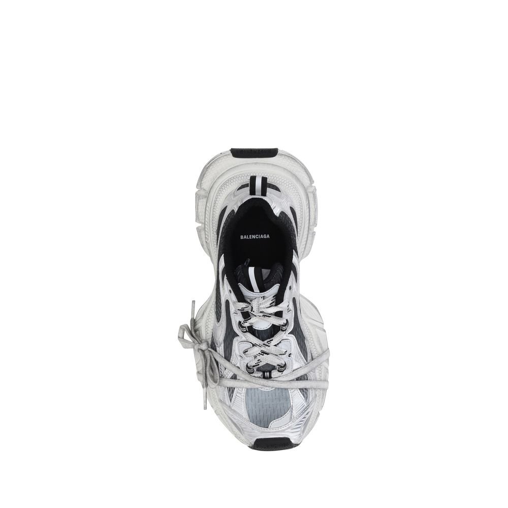 Balenciaga Multicolor Polyethylene Athletic Sneakers - Image 4