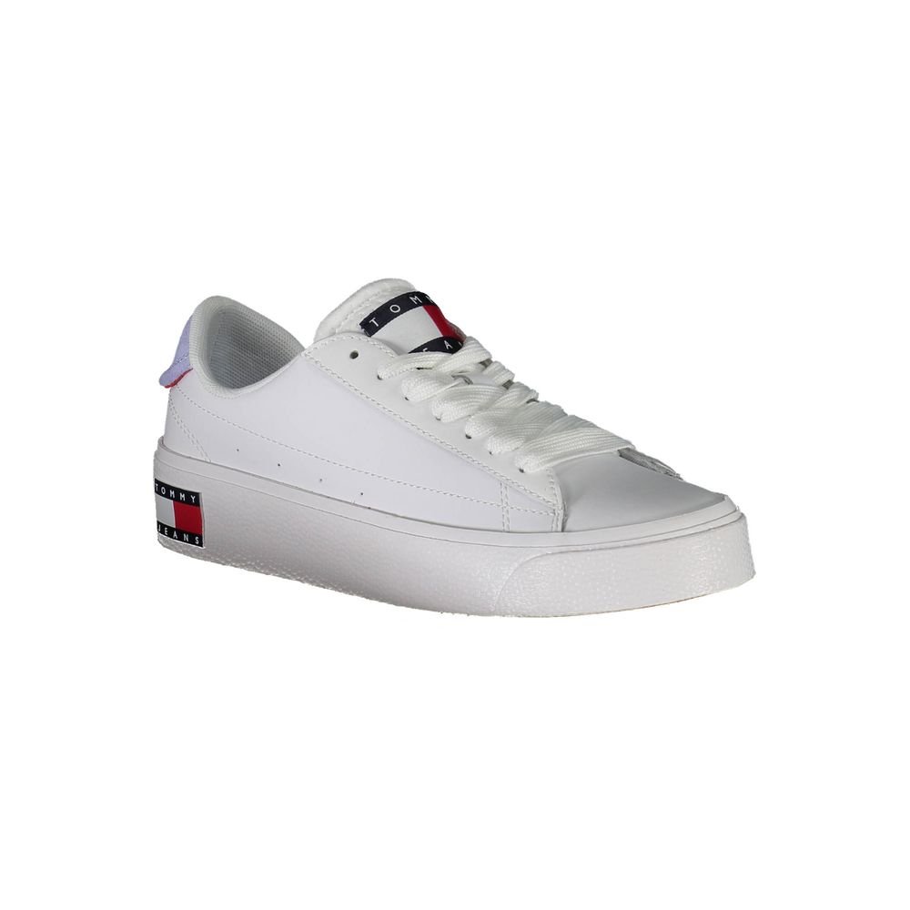 Tommy Hilfiger Bianco Leather Women Sneaker - Image 2