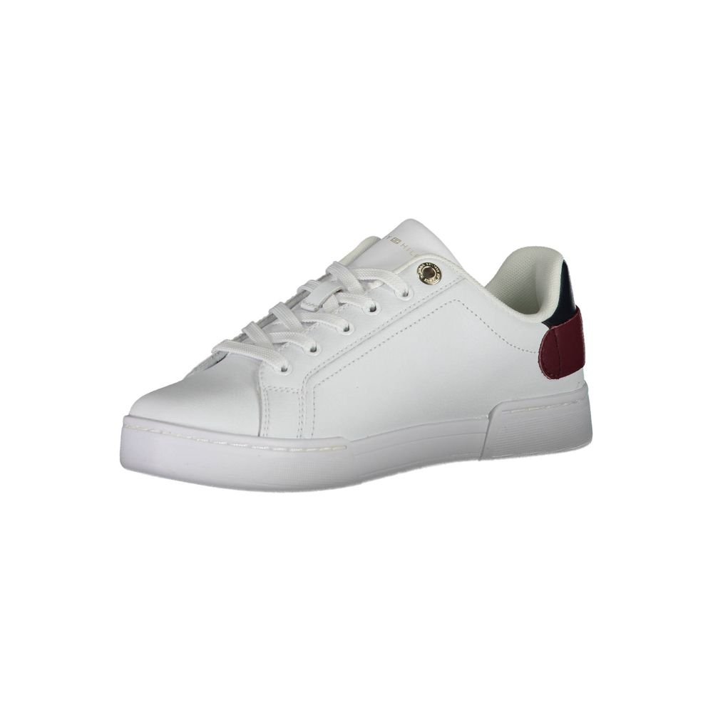 Tommy Hilfiger Bianco Polyurethane Women Sneaker - Image 3