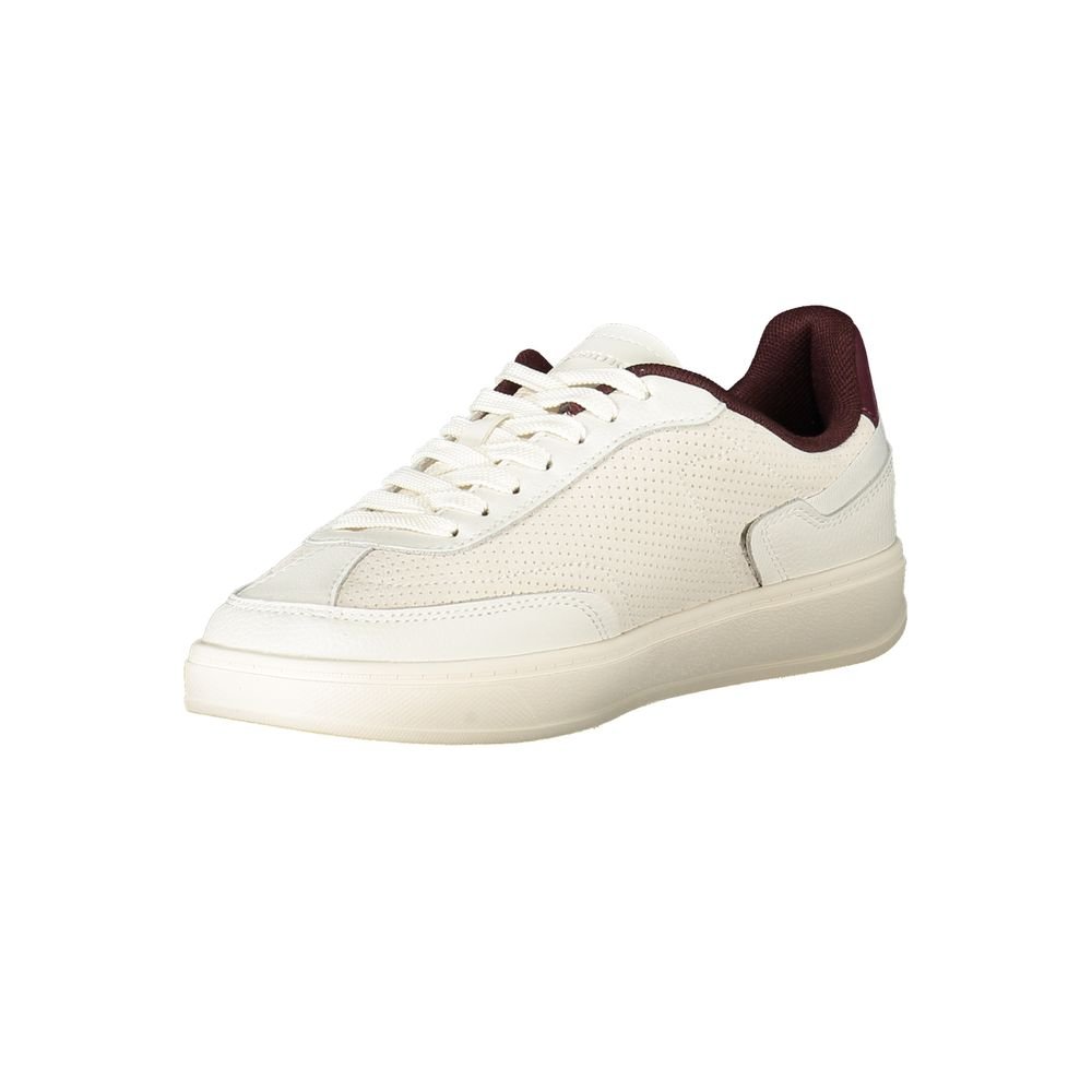 Tommy Hilfiger Beige Polyurethane Women Sneaker - Image 3