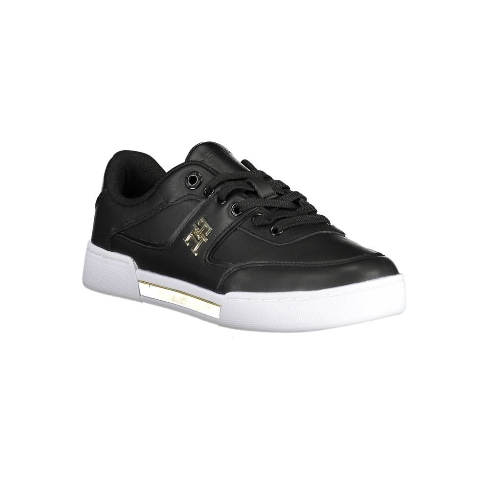 Tommy Hilfiger Black Polyester Women Sneaker - Image 2