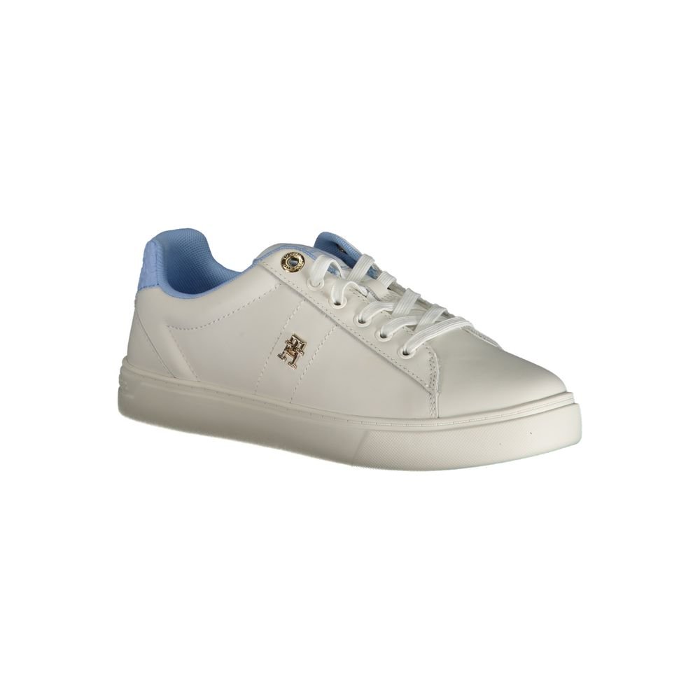 Tommy Hilfiger Azzurro Polyurethane Female Sneaker - Image 2