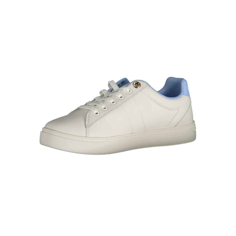 Tommy Hilfiger Azzurro Polyurethane Female Sneaker - Image 3