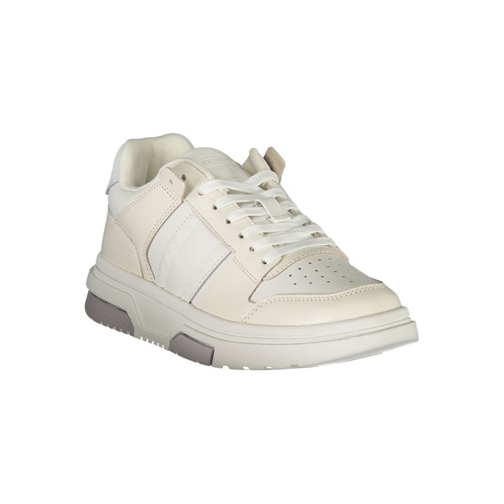 Tommy Hilfiger White Leather Women Sneaker - Image 2