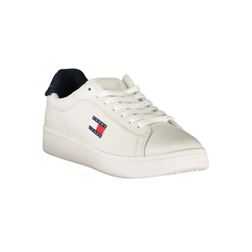 Tommy Hilfiger Bianco Polyurethane Women Sneaker - Image 2