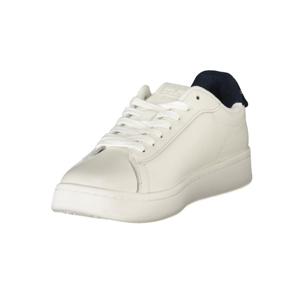 Tommy Hilfiger Bianco Polyurethane Women Sneaker - Image 3