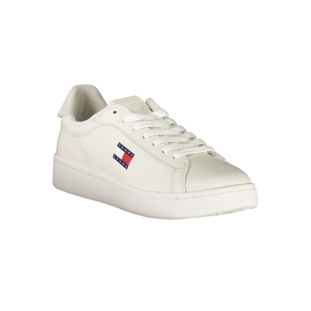 Tommy Hilfiger Bianco Polyurethane Women Sneaker - Image 2