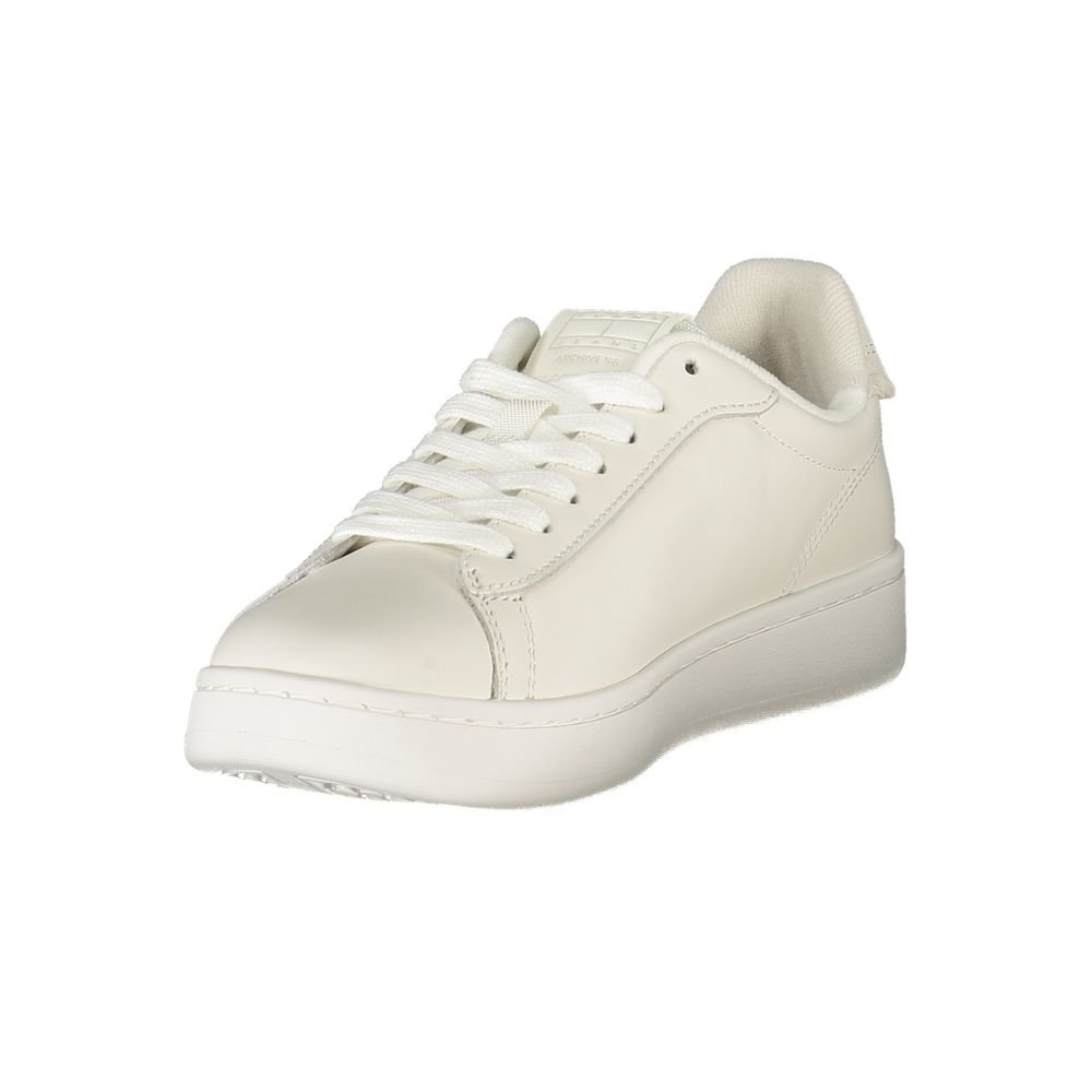 Tommy Hilfiger Bianco Polyurethane Women Sneaker - Image 3