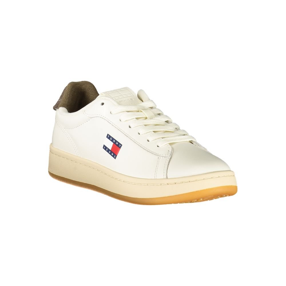 Tommy Hilfiger Bianco Polyurethane Women Sneaker - Image 2