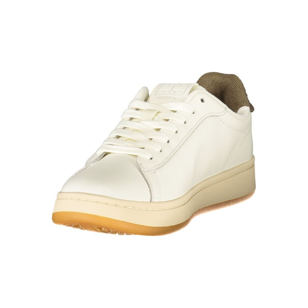 Tommy Hilfiger Bianco Polyurethane Women Sneaker - Image 3