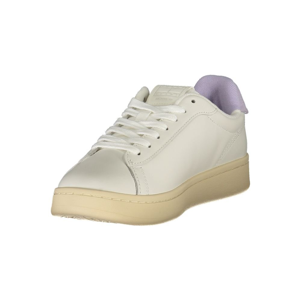 Tommy Hilfiger White Polyurethane Women Sneaker - Image 3