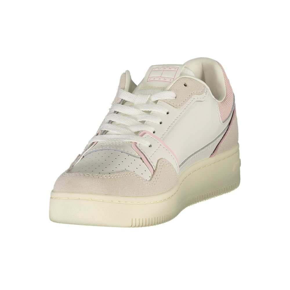Tommy Hilfiger White Polyurethane Women Sneaker - Image 3
