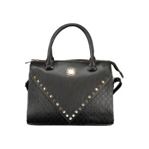 Black PVC Women Handbag
