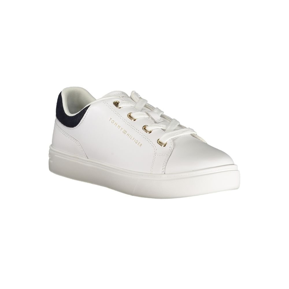 Tommy Hilfiger Bianco Polyurethane Women Sneaker - Image 2