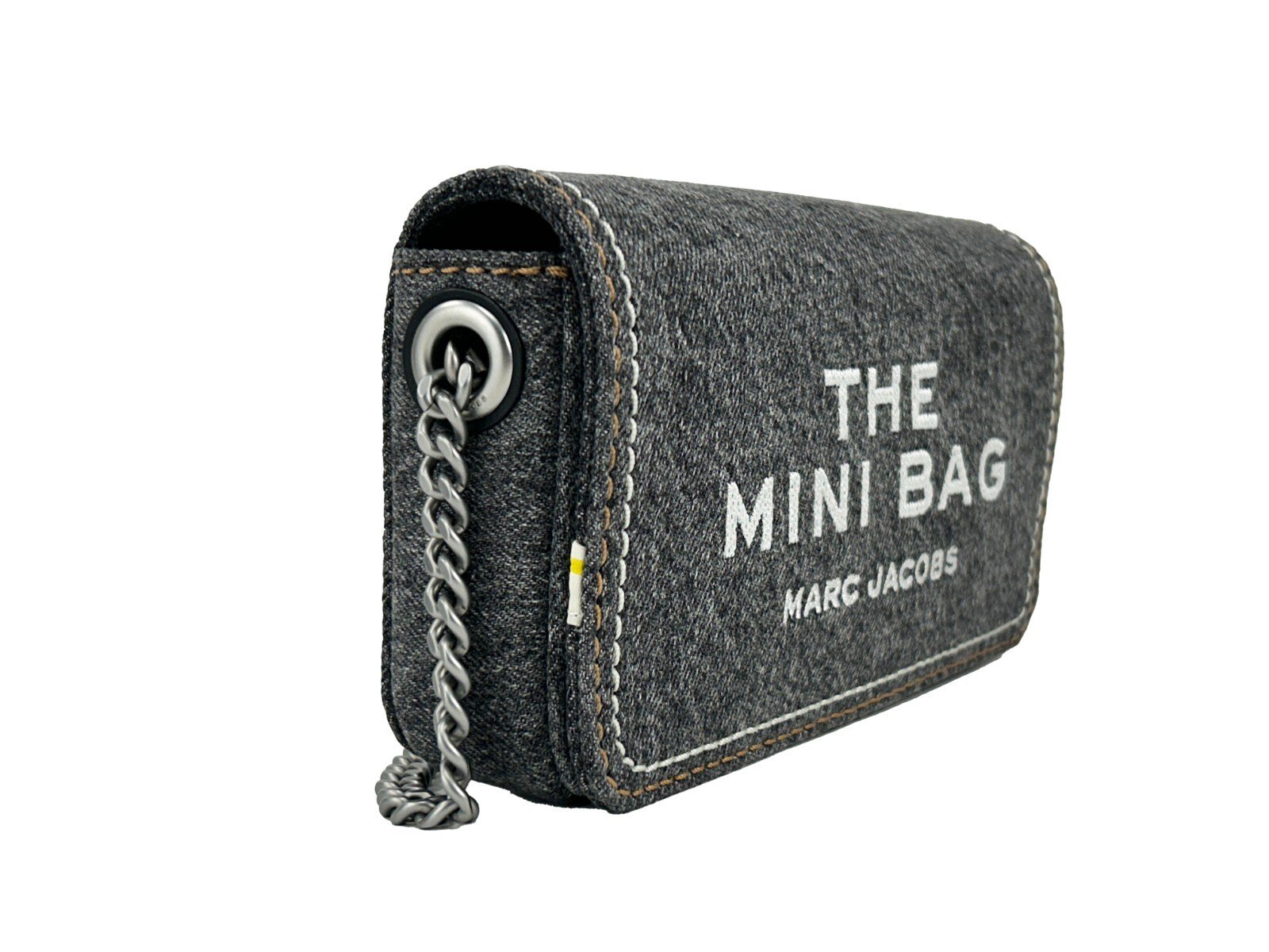 Marc Jacobs The Denim Chain Mini Bag - Black Wash - Image 2