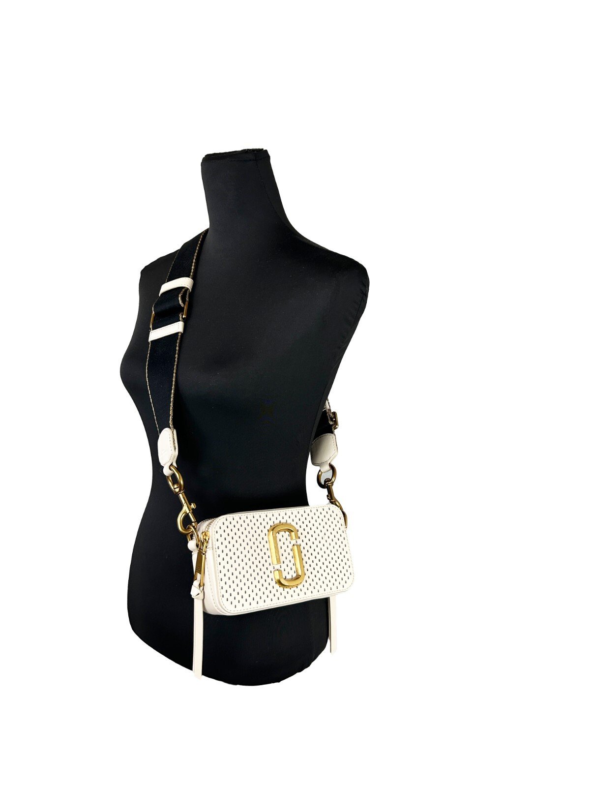Marc Jacobs The Snapshot Perforated Crossbody Bag - Image 4