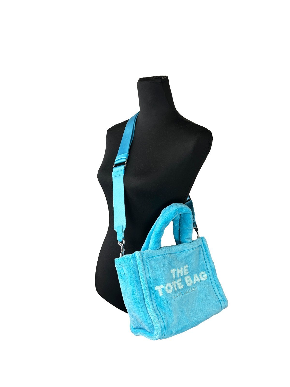 Marc Jacobs The Small Terry Tote Bag Crossbody Purse - Image 3