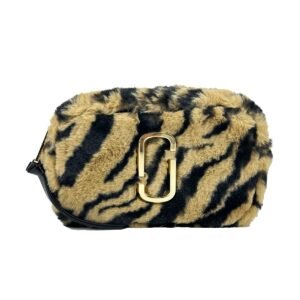 Marc Jacobs The Snapshot Tiger Fur Crossbody Bag