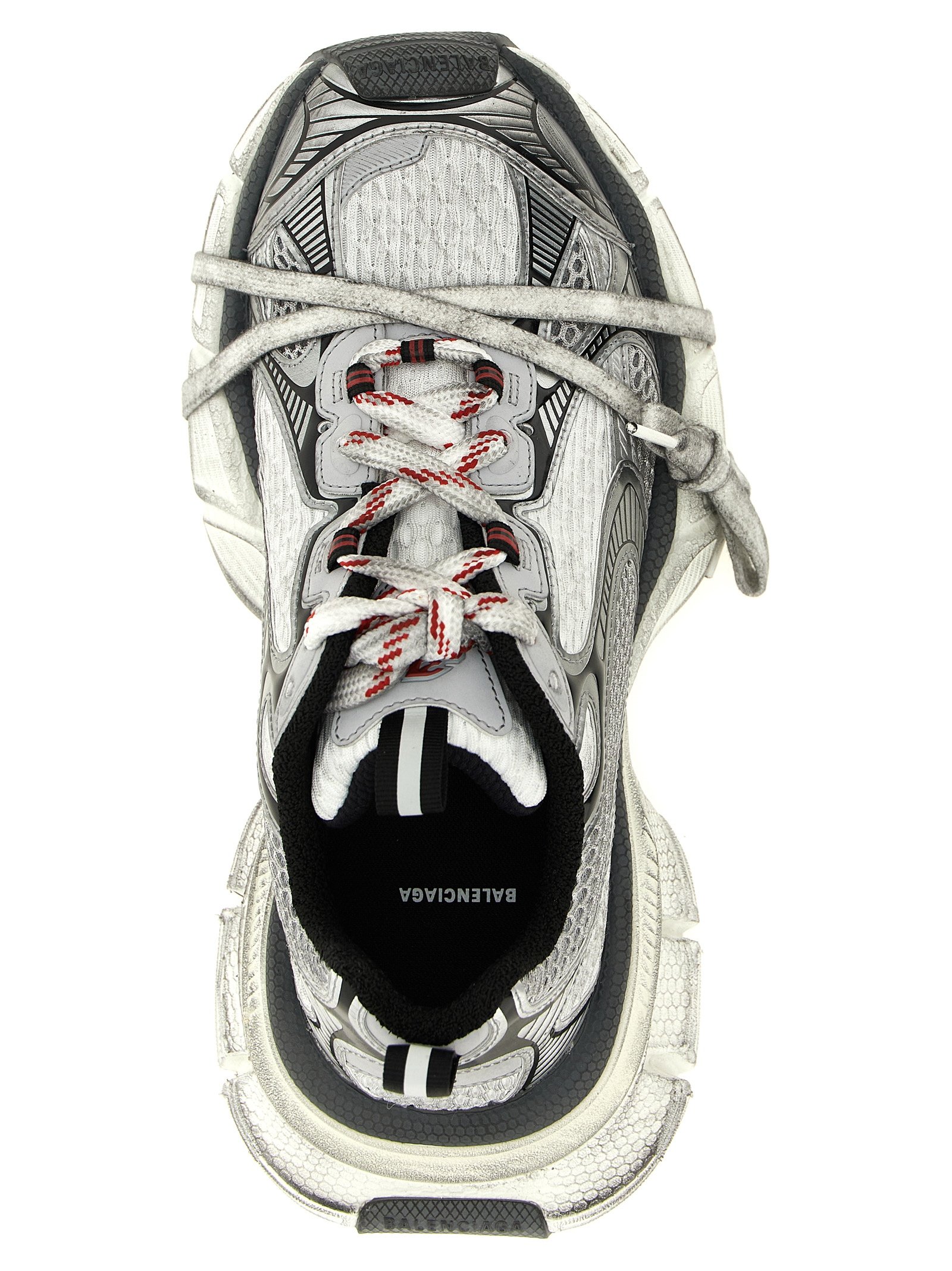 Balenciaga Gray Polyethylene Athletic Sneakers - Image 4