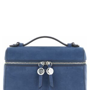 Tory Burch Blue Lamb Leather Handbag