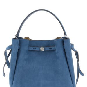 Tory Burch Blue Lamb Leather Handbag
