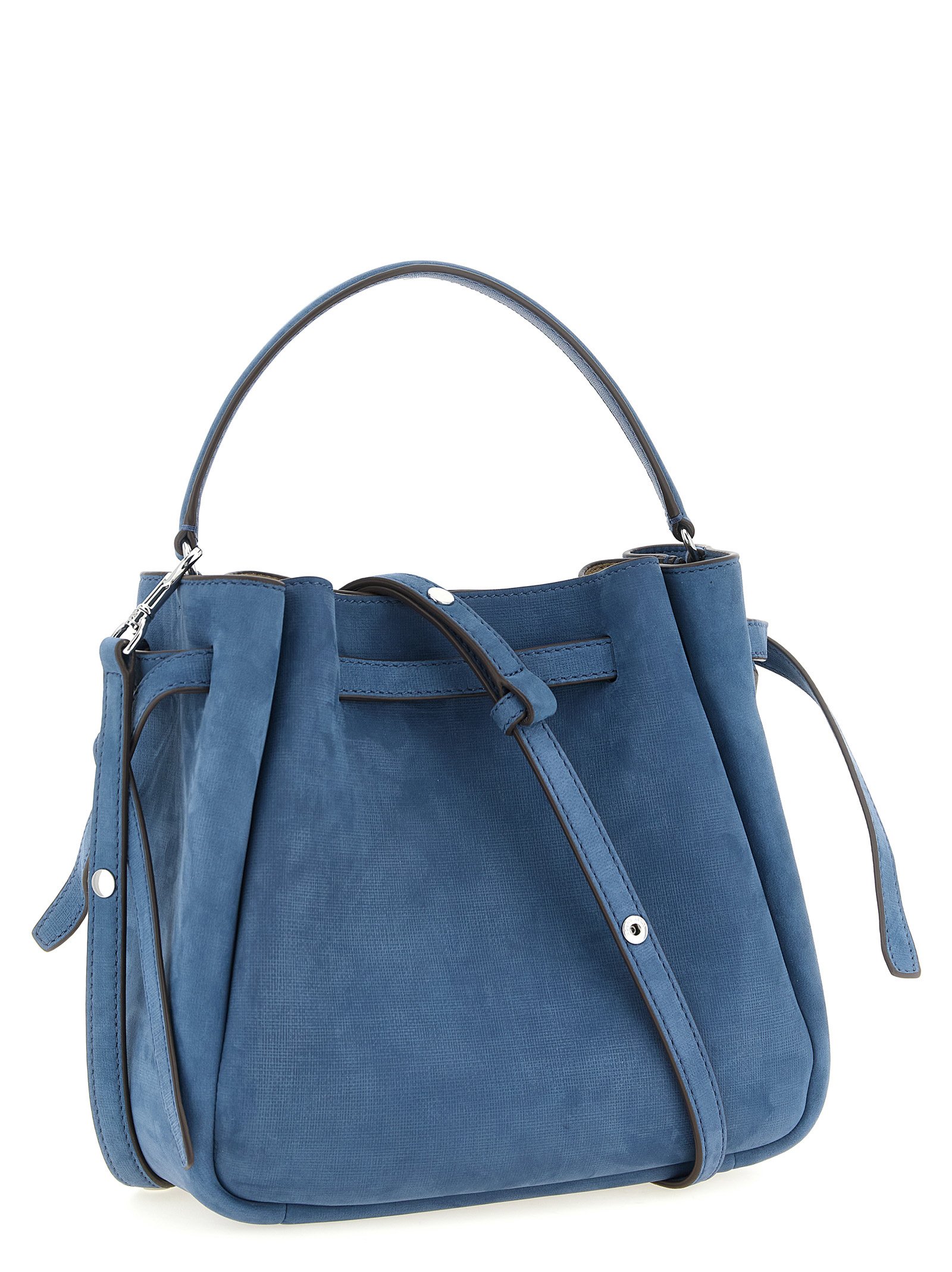 Tory Burch Blue Lamb Leather Handbag - Image 2